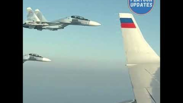 Moment CRAZY Russian Fighter Takes on U.S F-15?? #Shorts
