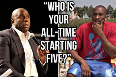 Unique NBA LEGENDS and Players Share Their All-Time Starting Five