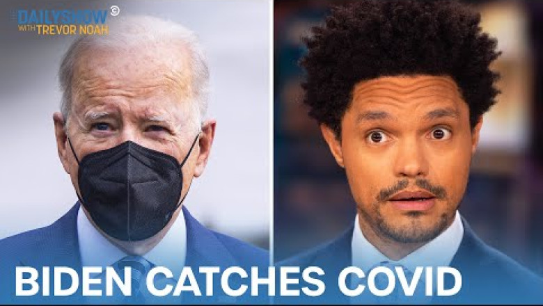 Biden Catches COVID &amp; Boris Johnson Gives A "Terminator" Farewell Speech | The Daily Show