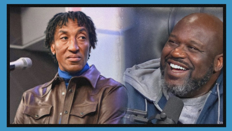 How Shaq reacts to Scottie Pippen saying he's as great as Michael Jordan