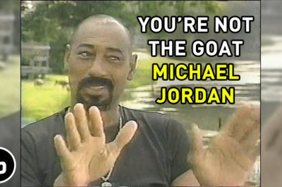 Now Wilt Chamberlain explains why he's better than Michael Jordan