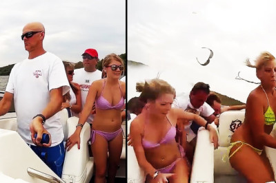 Ozzy Man Reviews: Speedboat Crash