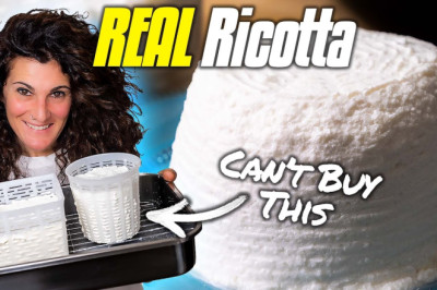 How to Make REAL Italian Ricotta at Home