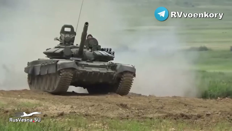 The War through the eyes of tankers: unique combat footage in a front-line video