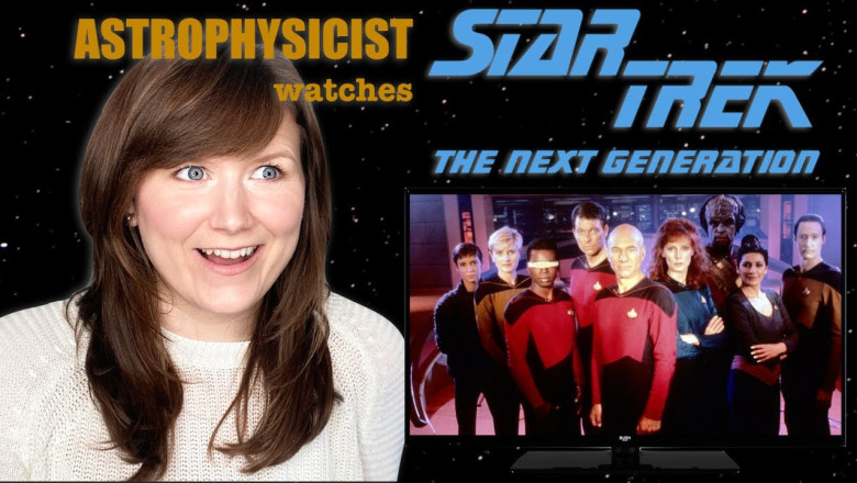 An astrophysicist watches 'Star Trek: The Next Generation' for the first time