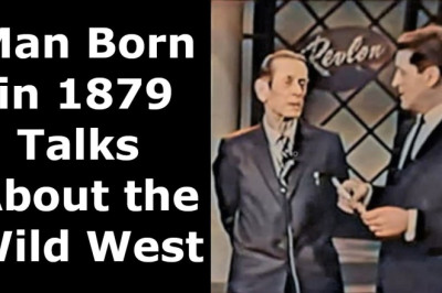 Wyatt Earp's Nephew, Virgil Earp (Born in 1879), Talks About the Wild West - Restored Video/Audio