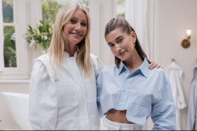 Smoothie Queens Gwyneth Paltrow and Hailey chat skincare and play game of smells | WHO'S IN MY BATHROOM?