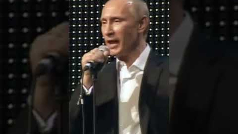 Exclusive Vladimir Putin singing a love song🎶💝😅👌 Shorts