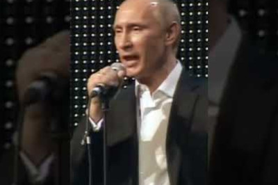 Exclusive Vladimir Putin singing a love song🎶💝😅👌 Shorts