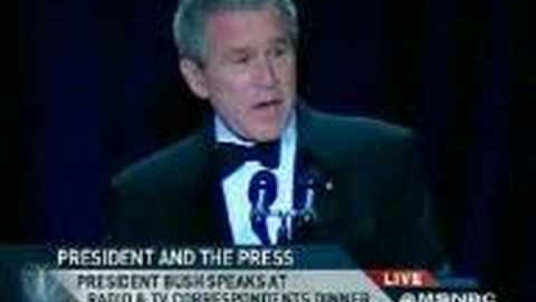 George W Bush Stand Up Comedy (Really Funny!)