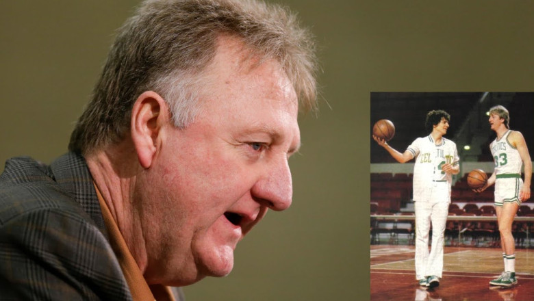 Larry Bird: PETE MARAVICH WAS SO GOOD IN BALL HANDLING, the ball was like part of his hand