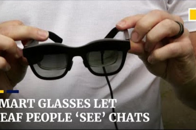 Live-caption glasses let deaf people read conversations using augmented reality
