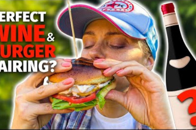 5 PERFECT Wine Pairings with Your BURGER