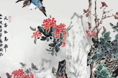 鸟语花香  Birds sing and flower fragrant