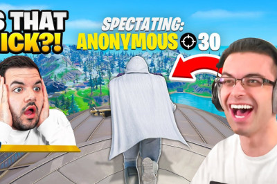 NickEh30 UNDERCOVER in Courage's Fortnite Tournament!