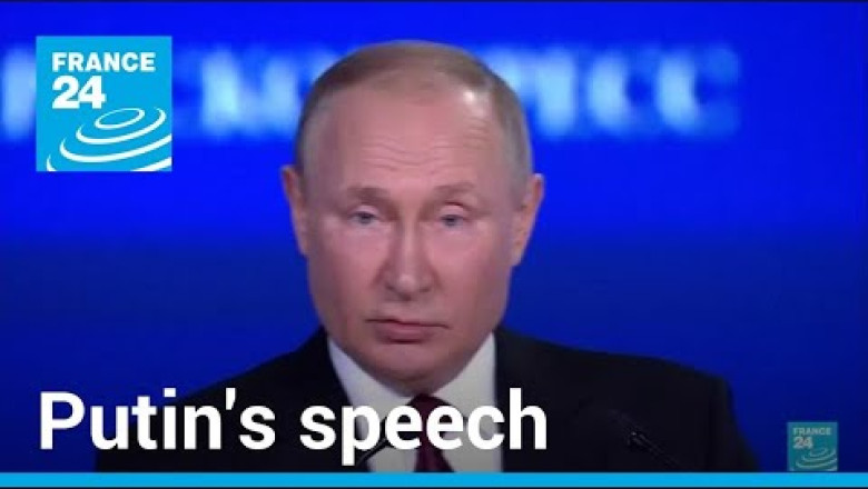 REPLAY: Putin dismisses 'stupid' Western sanctions 'blitzkrieg' • FRANCE 24 English