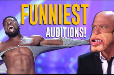 Top 10 FUNNIEST Auditions on America's Got Talent  Will Make You LOL😂