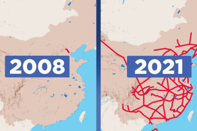 The Unstoppable Growth of China's High-Speed Rail Network