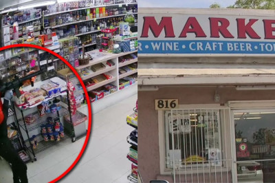 'He shot my arm off': Store owner shoots would-be robber