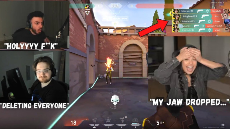 In This Valorant Highlight Clip, El Diablo (Optic Yayster) Is Smurifng and Owning His Opponents In Gold Lobbies | YAY