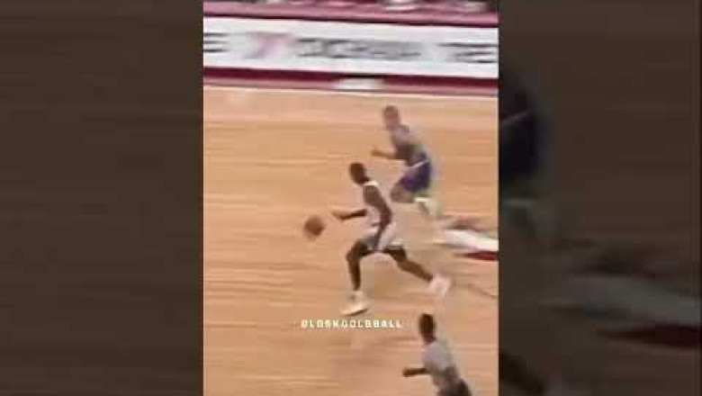 Michael Jordan does an immortal one-hand palm fake to entire Cleveland Cavs defense 🧸🧷