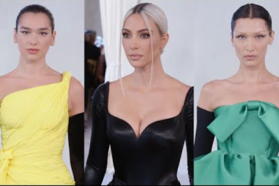 Dua Lipa, Kim Kardashian and Bella Hadid Walk for Balenciaga Haute Couture Fall/Winter 2022