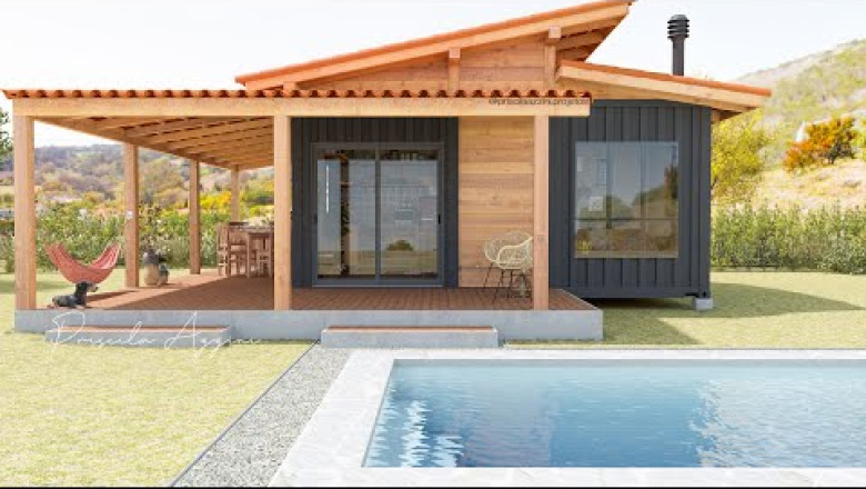 Shipping Container House - Cozy Home