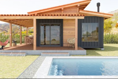 Shipping Container House - Cozy Home