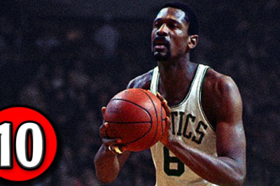 Bill Russell Top 10 Plays of Career