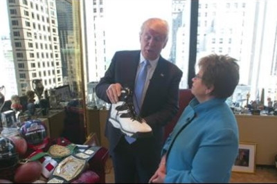 Donald Trump's Tour of His Manhattan Office