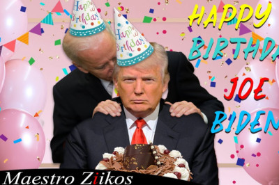 Donald Trump Sings Happy Birthday To Joe Biden