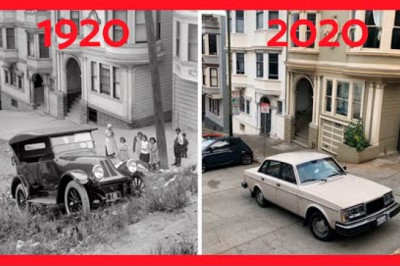 53 BEFORE AND AFTER photographs ⏳ (Historical photos)