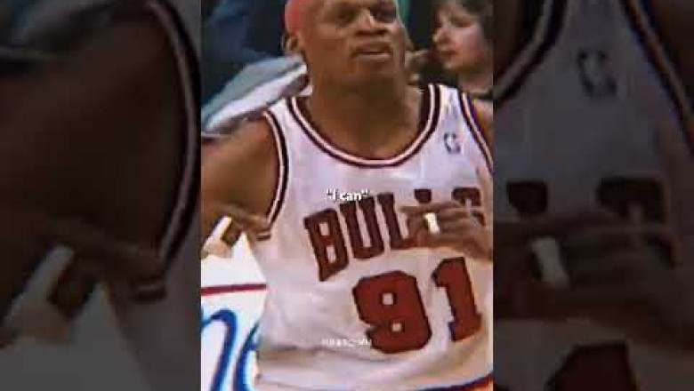 This is why Michael Jordan wanted to see Dennis Rodman in Chicago 🔥 #shorts #nba #bulls