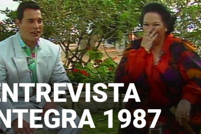 Freddie Mercury y Montserrat Caballé ENTREVISTA ÍNTEGRA 1987 SUBTITULADA