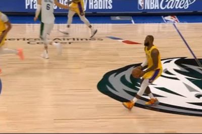 Lebron James Shoots From Steph Curry Range As He Lets It Fly From The Logo!🔥