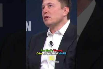 Elon Musk Warns US About China