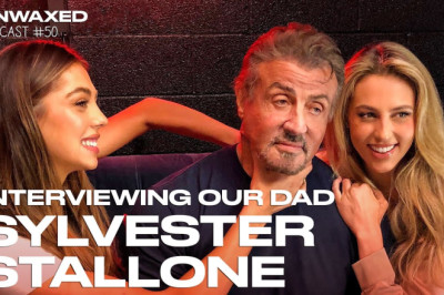 Interviewing Our Dad Sylvester Stallone | Episode 50 | Unwaxed Podcast