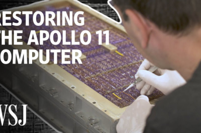 Restorers Try to Get Lunar Module Guidance Computer Up and Running | WSJ