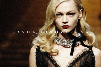 Models of 2000's era: Sasha Pivovarova