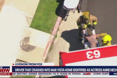 Anne Heche seriously injured after fiery car crash into home | LiveNOW from FOX