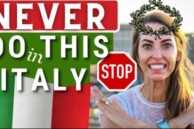 HOW TO BEHAVE IN ITALY: 10 Things you should NEVER DO when you go to Italy. Italian Etiquette