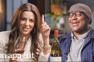 Eva Longoria Guesses Cheap vs. Expensive Wines | Through The Grapevine