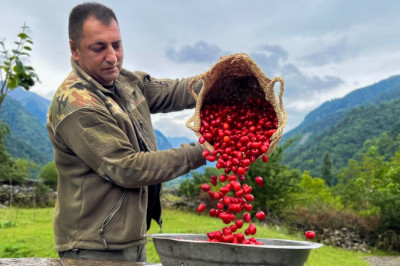 Pilaf Of Meat And Dogwood! Unique Taste Of Oriental Dishes