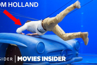 What 5 Tom Holland Stunts Looked Like Behind The Scenes | Movies Insider