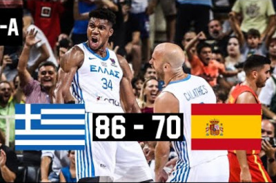Greece - Spain 86-70 | Full Highlights | Preparation Game | 09.08.2022
