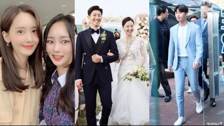 Park Seo Joon, Yoona and the stars attended Kang Ki Young's super wedding!