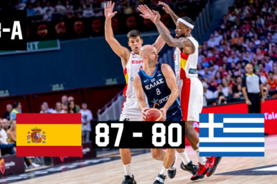 Spain - Greece 87-80 | Full Highlights | Preparation Game | 11.08.2022