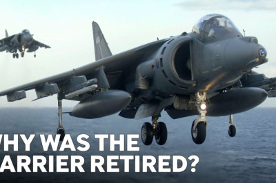 The last British VSTOL aircraft | Harrier Jump Jet GR9