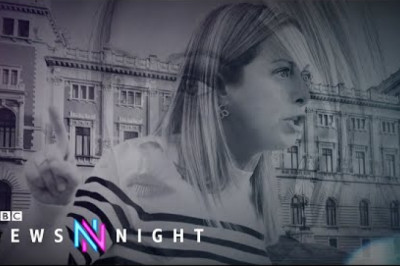 The Rise of Giorgia Meloni: Italy's first woman PM? - BBC Newsnight