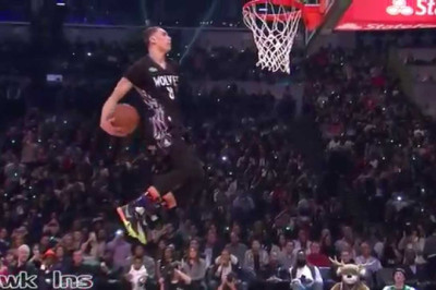 (All 2015 Sprite Slam Dunk Contest Dunks) LaVine KILLS IT!